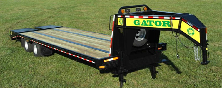 GOOSENECK TRAILER 30ft tandem dual - all heavy-duty equipment trailers special priced  Woodford County, Kentucky